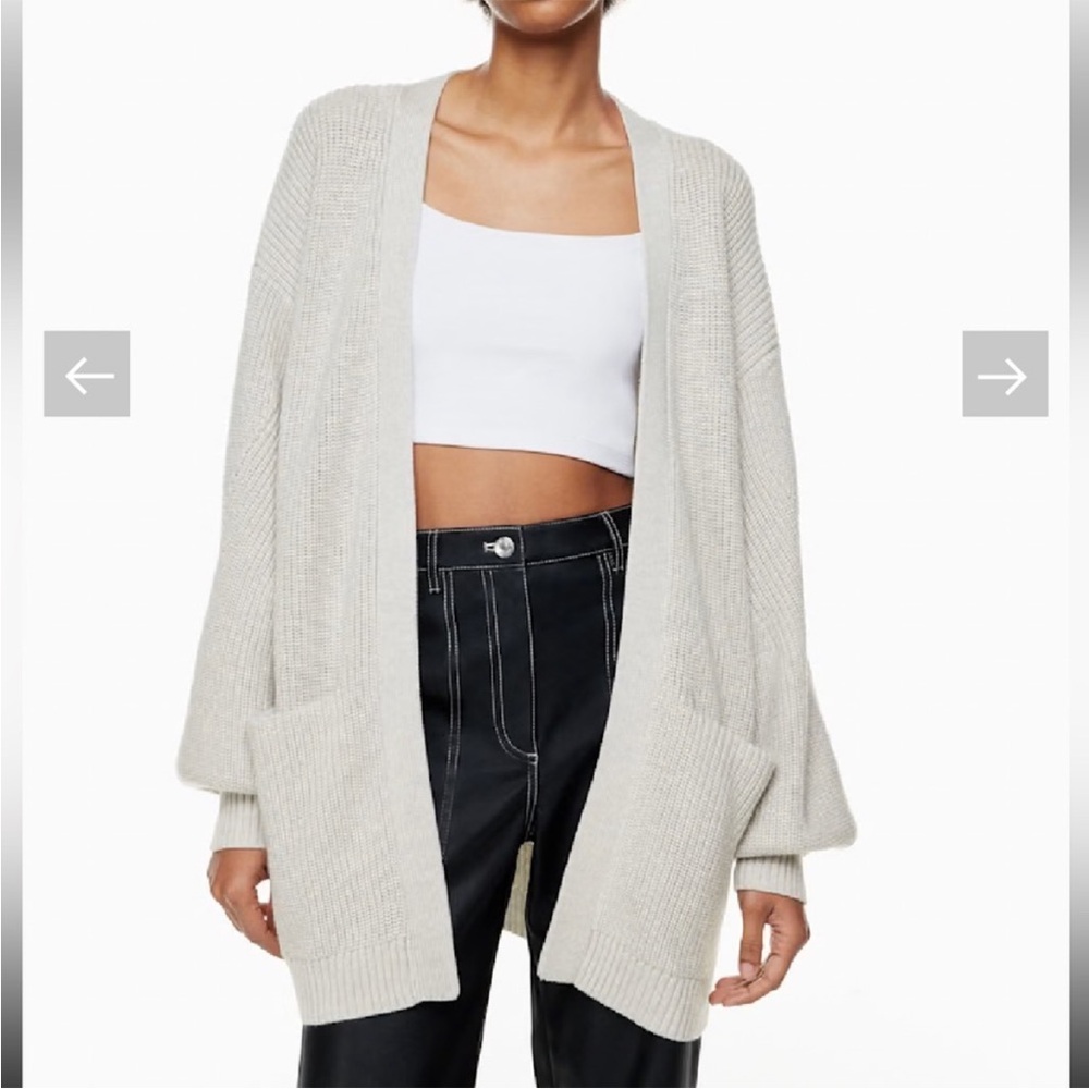 Wilfred Unwind Cardigan in Cream